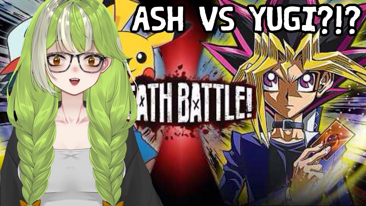 ITS TIME TO B-B-BRAWL!! | Death Battle Ash vs Yugi | REACTION!! First Time Watching!!