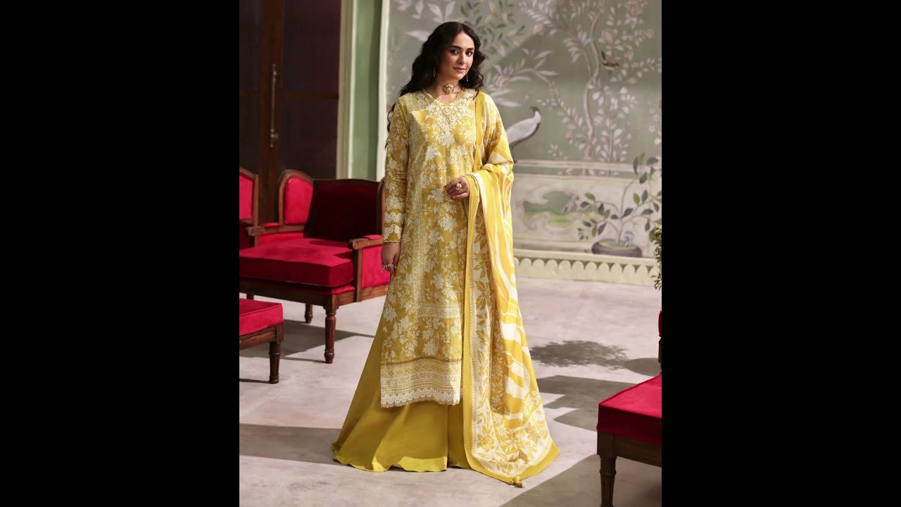 ✨ Sapphire Winter Collection 2025 | Premium Embroidered Pakistani Suit 👗 | Azeema Shaazad