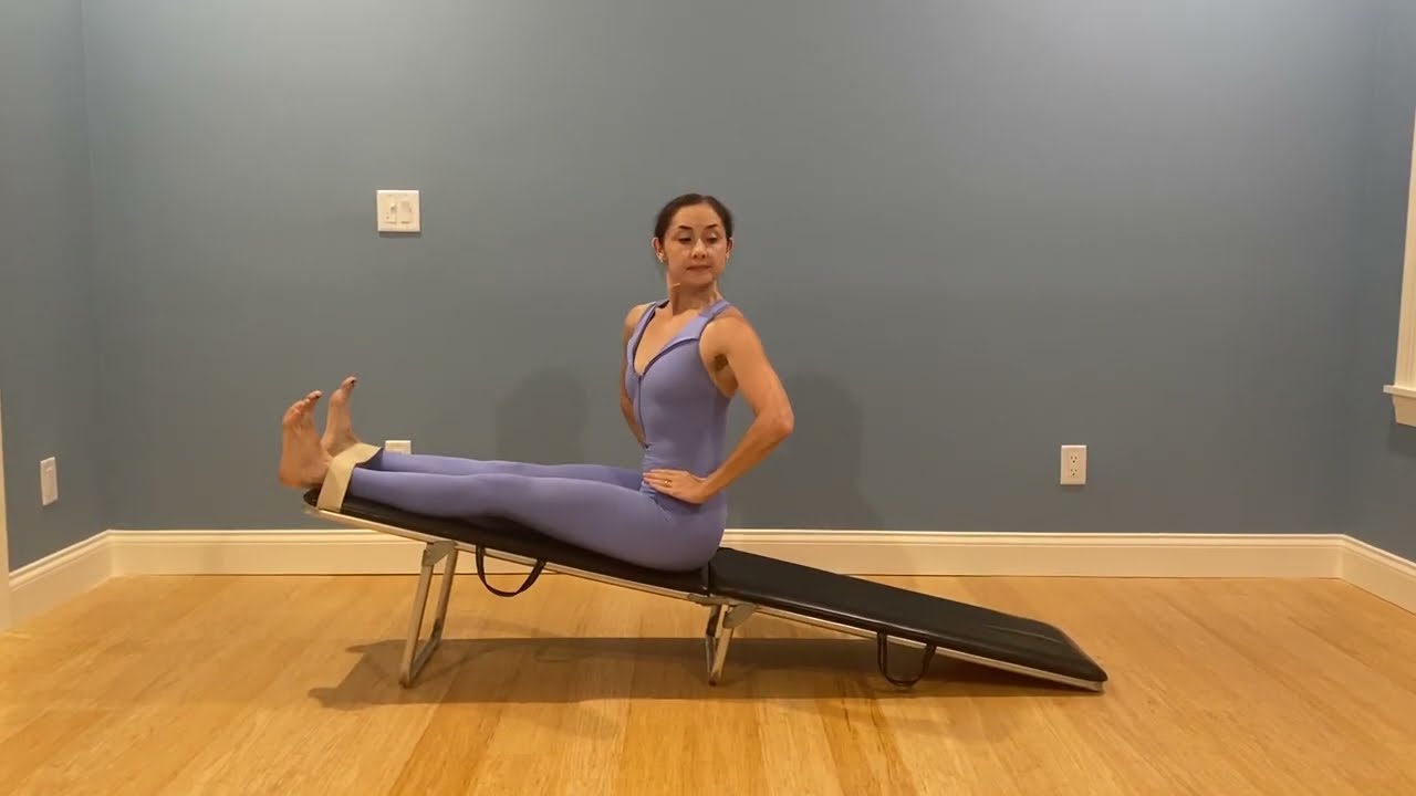 Dr. Bernard Jensen's Vintage Slant Board Exercise: 