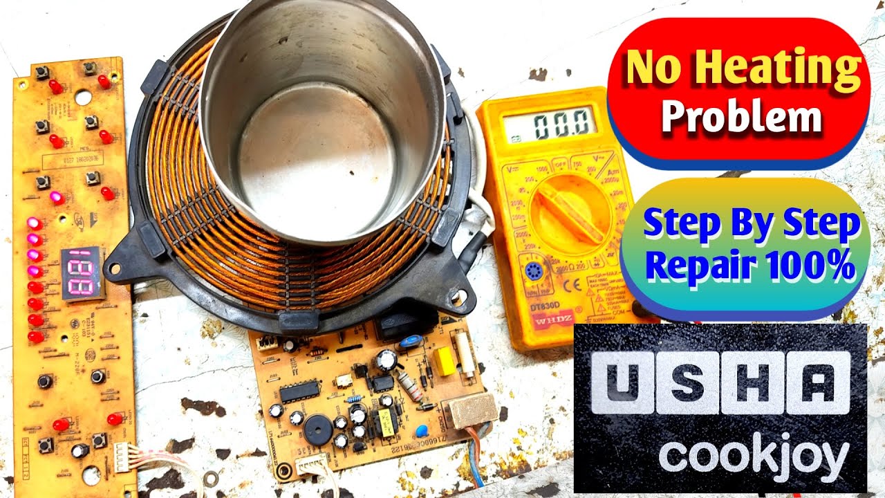 Usha induction no heating 🔥 problem! Usha induction मे बर्तन गर्म नही हो रहा है