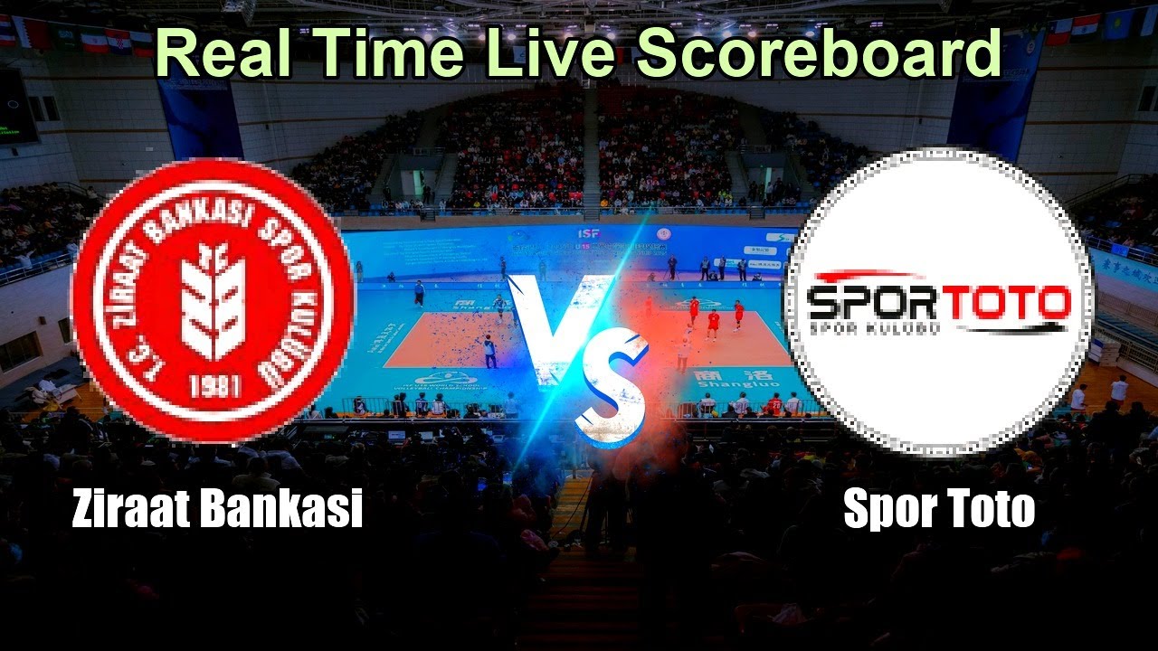 Ziraat Bankasi vs Spor Toto Live Score - Turkey Efeler Ligi