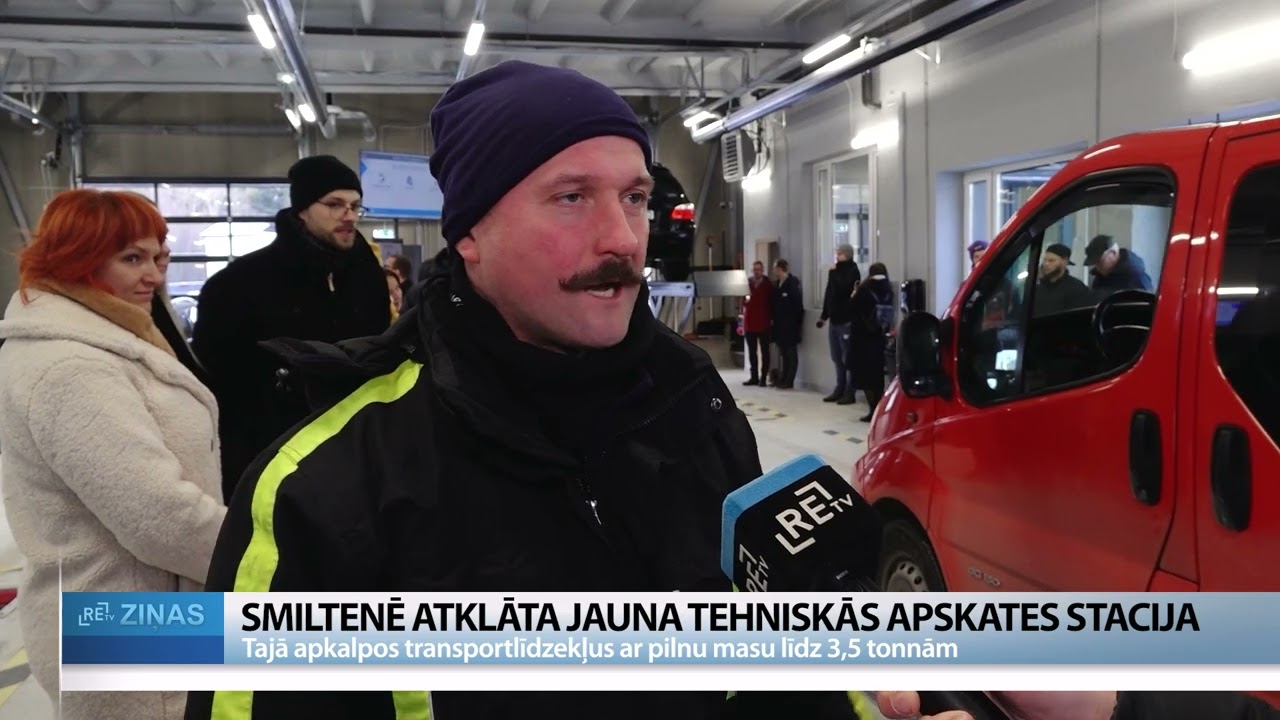 ReTV: Smiltenē atklāj jaunu tehniskās apskates staciju