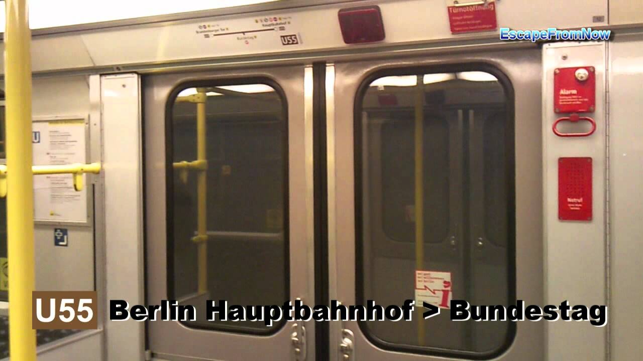 U-Bahn Berlin U55 neuer Gong BVG [F79]