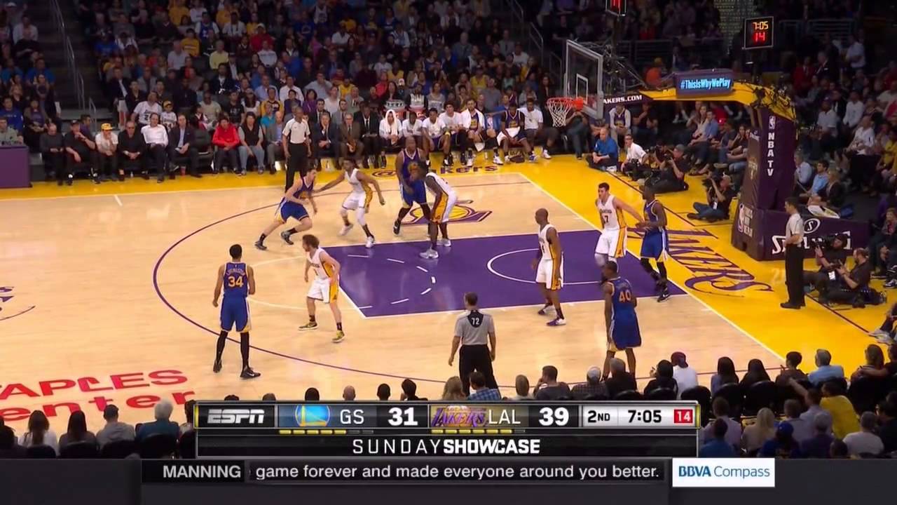 Warriors vs. Lakers - Team Highlights, March 6, 2016