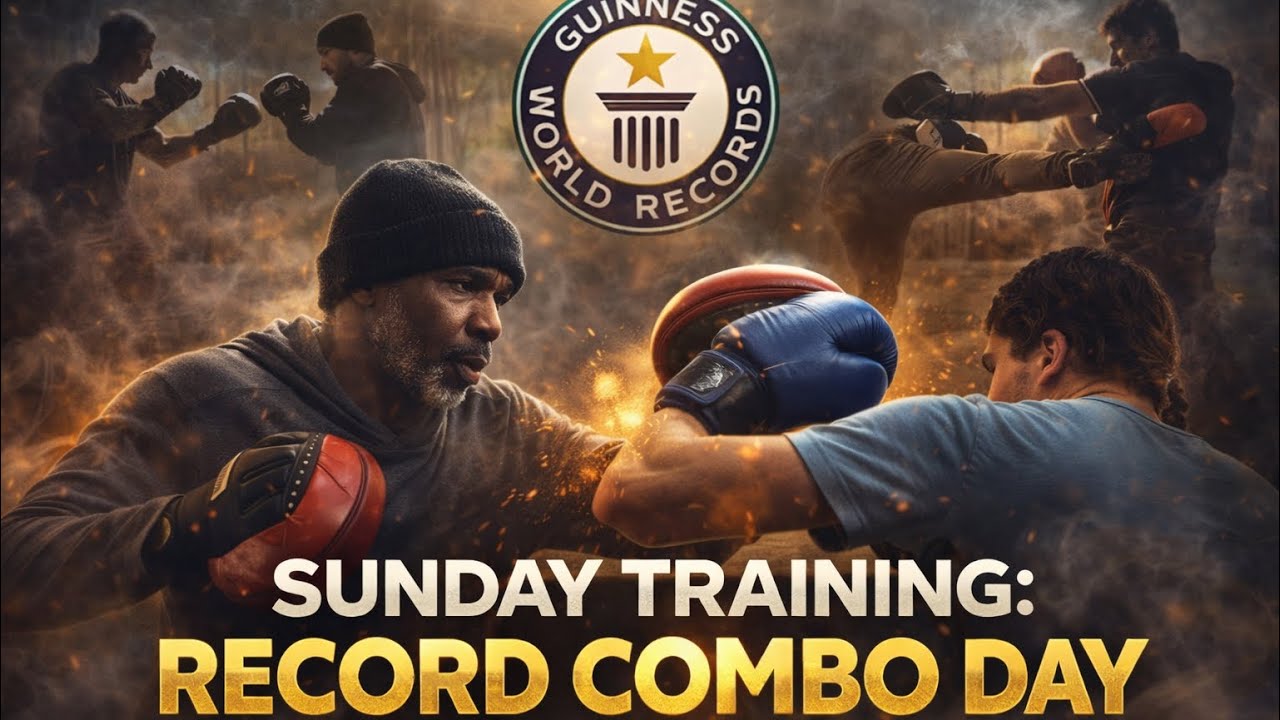 Sunday Fight Training 🥊 Drills, Sparring & The Guinness Record Combol