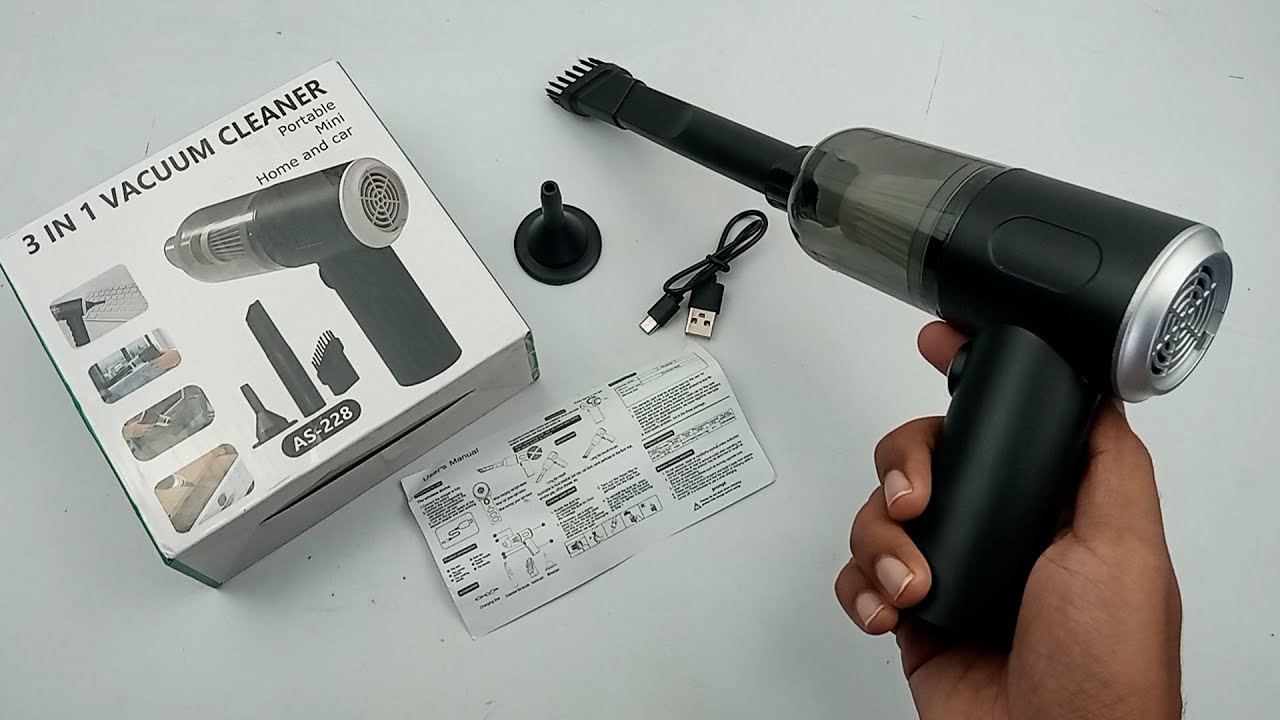 3 in 1 Vacuum Cleaner Unboxing How To Use Setup It