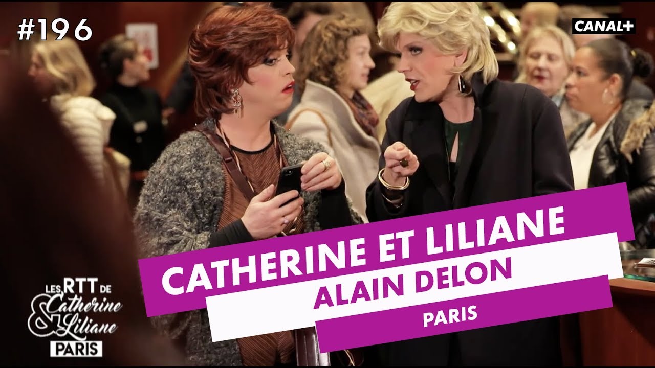 Ça devient compliqué Alain Delon  - Catherine et Liliane - CANAL+