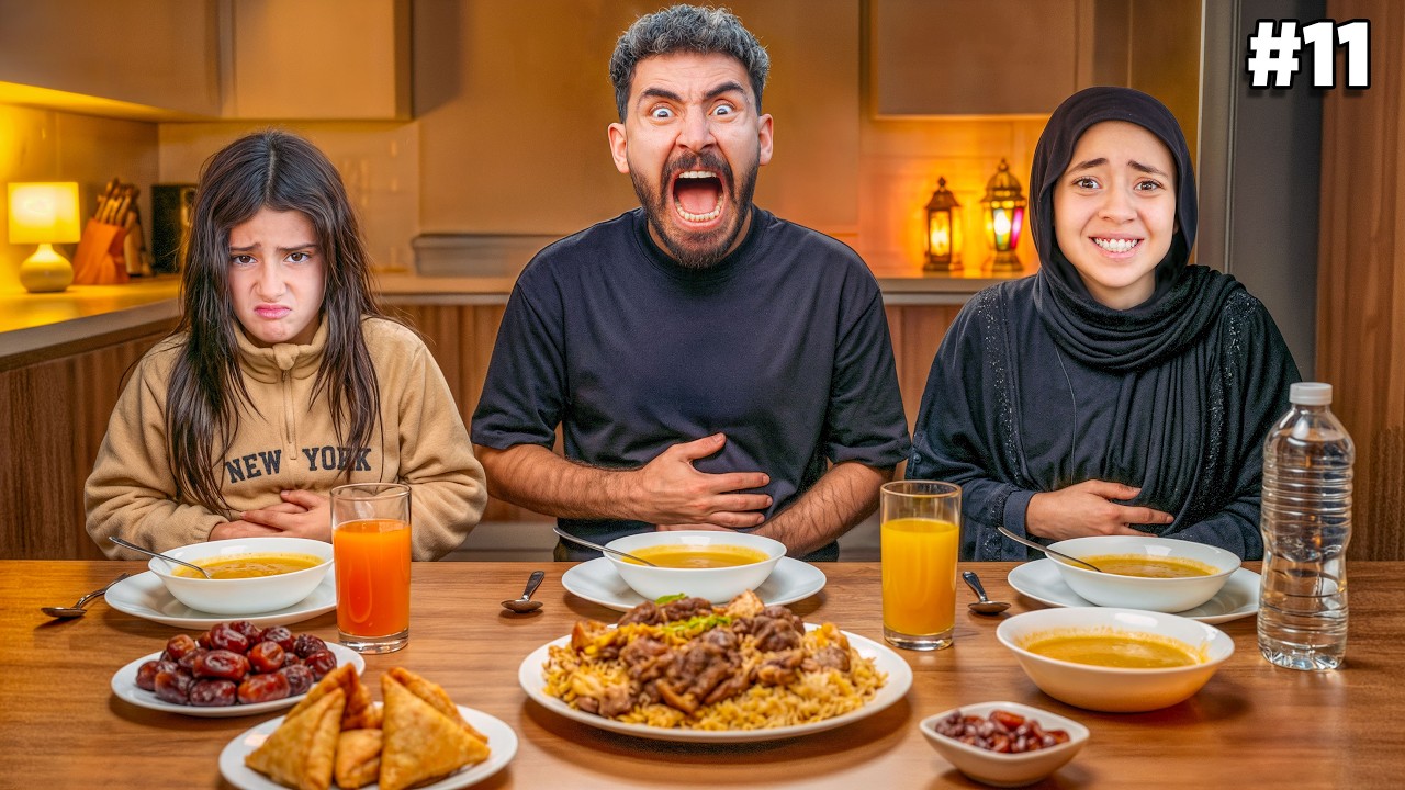 شخص مجهول وضع لنا السم في الأكل 😱 رحنا فيها بجد 😭💔!!