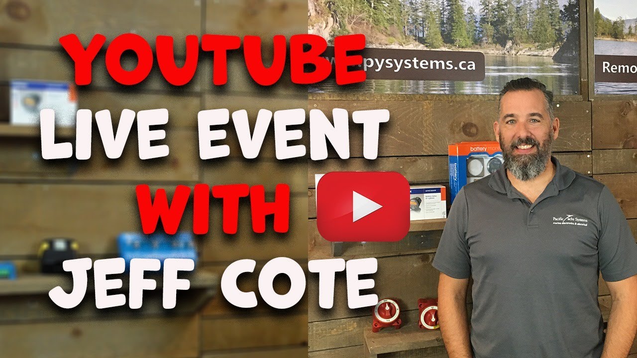 Boating Tech Talk with Jeff Cote - Live Stream