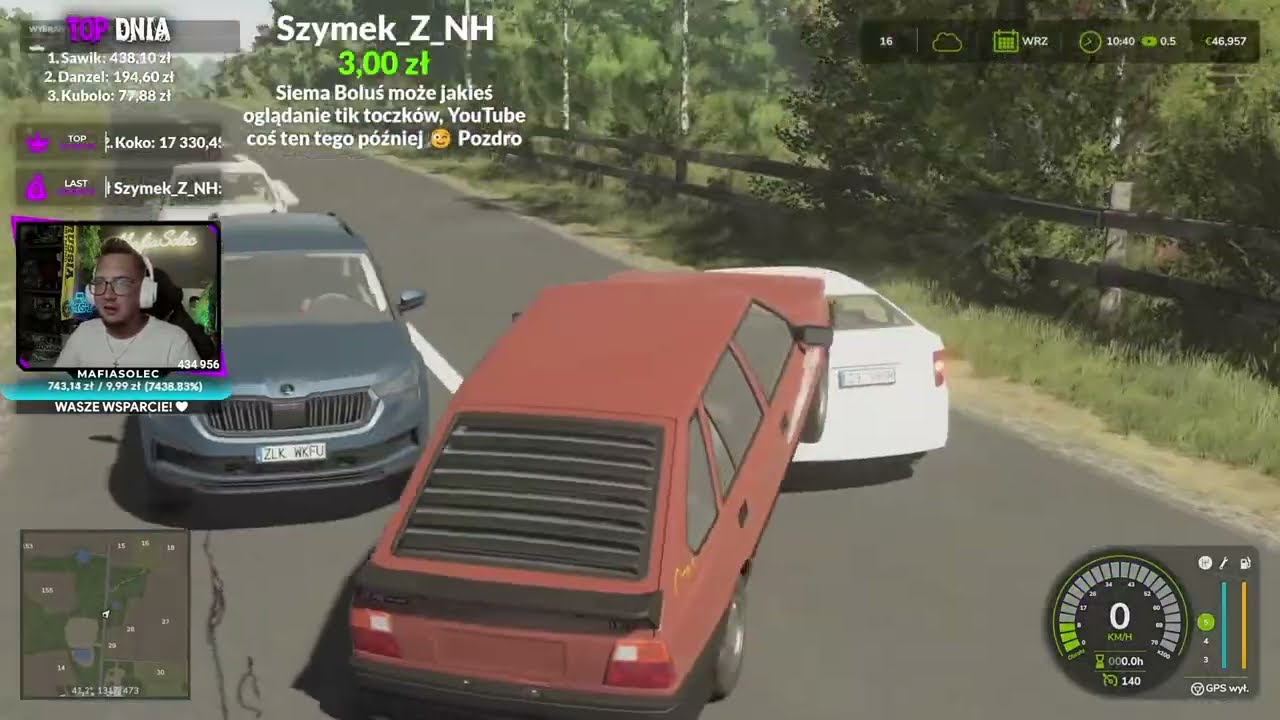 🤣MAFIA SOLEC PODEJMUJE (nieudaną) PR&Oacute;BĘ WYPRZEDZANIA POLONEZEM🤣