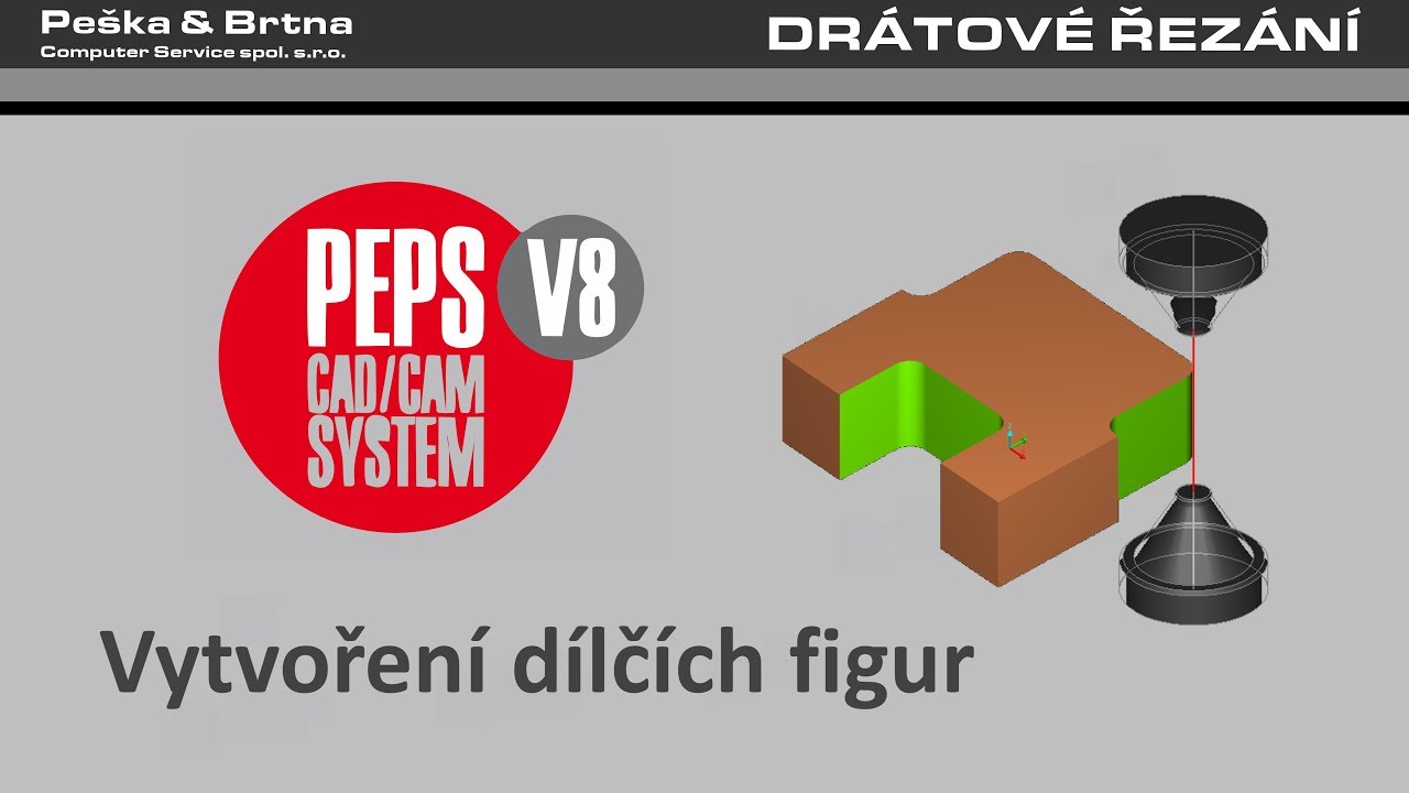 PEPS WEDM V8 | Vytvoření dílčí figury