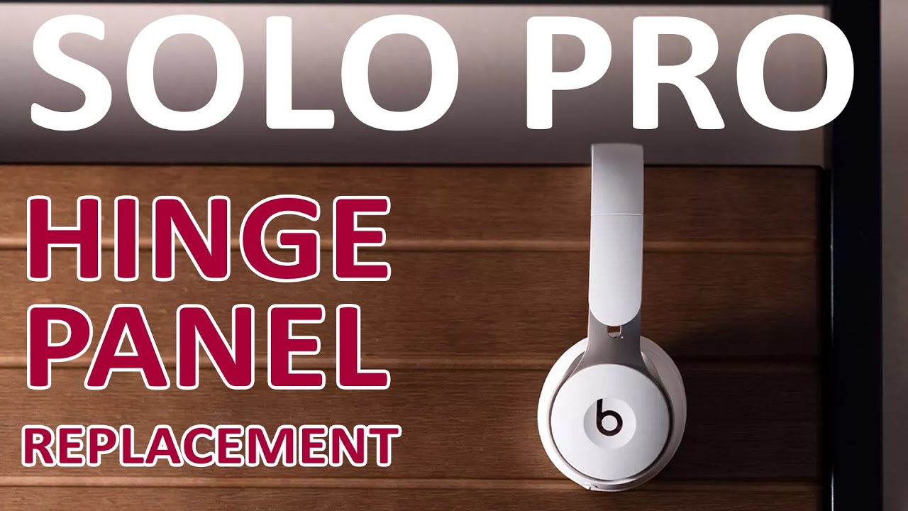 Ремонт бокового крепления винта-ползунка петли Beats Solo Pro | Руководство по замене