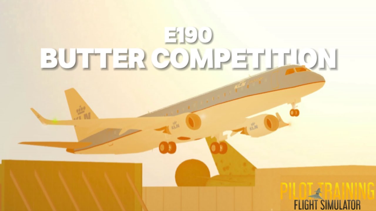 Embraer E190 Butter Competition in PTFS!🌍🛩️