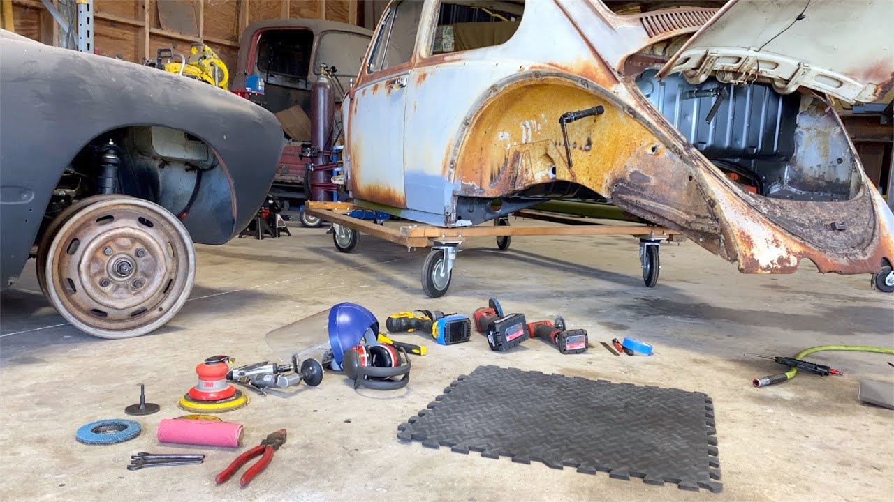 1965 VW Beetle Restoration - Metal Work Complete