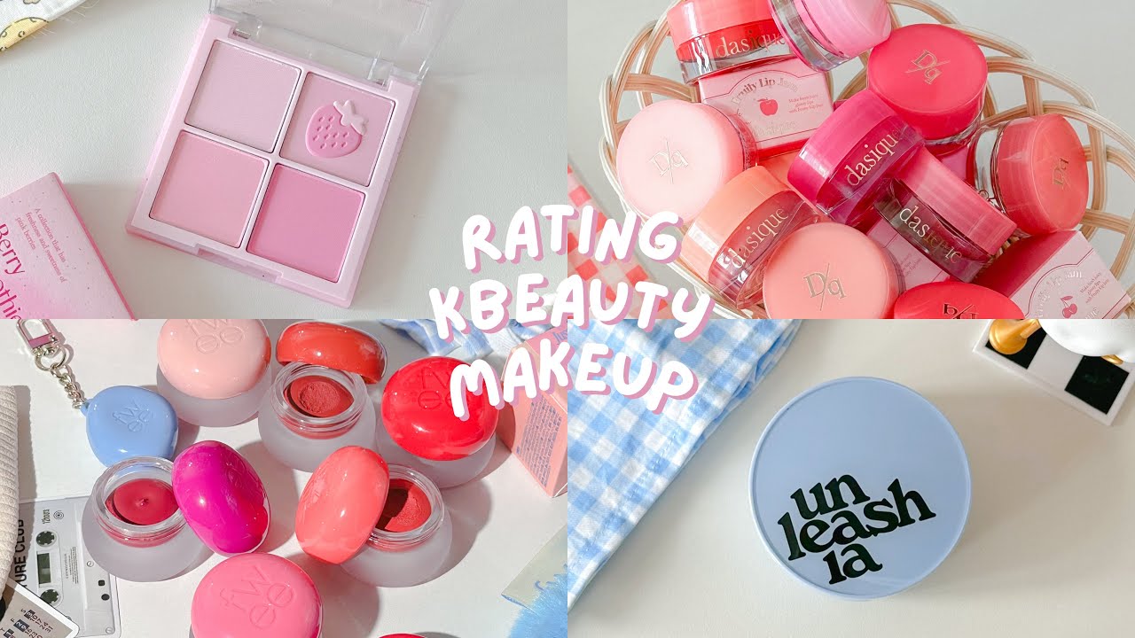 HONEST KBEAUTY REVIEW 🤐 Rating Makeup Products I Recently Tried ⭐️