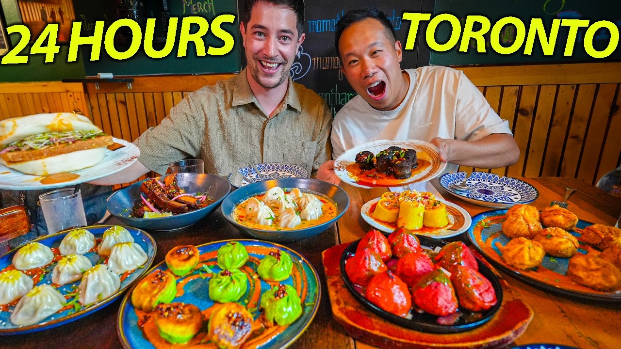 24 Hours of TORONTO'S Best Food 🇨🇦 Most Diverse Food in The World ft.@Clement Leung