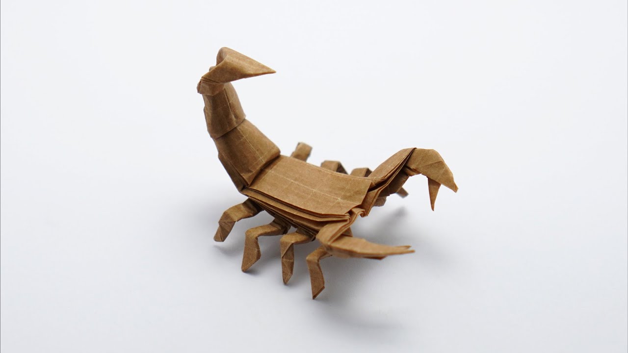 ORIGAMI SCORPION 🦂 (Jo Nakashima)