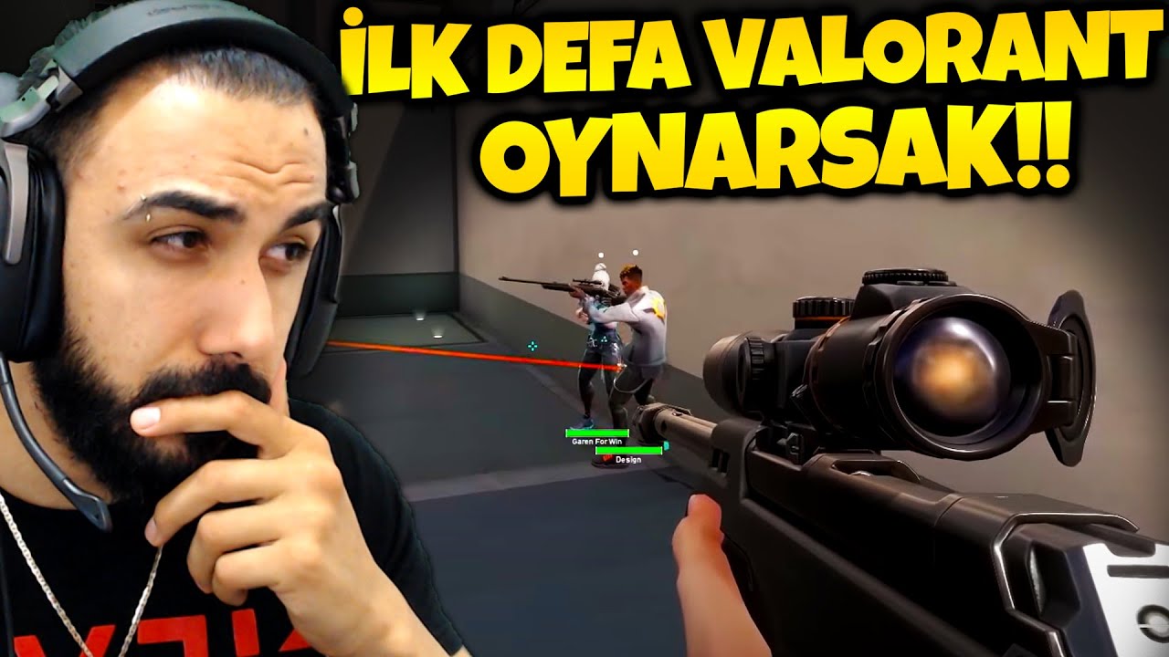 LOLC&Uuml;LER İLK DEFA VALORANT OYNARSA?! @GarenForWin  Zekanz @SafakKoyuncu | Barış Can