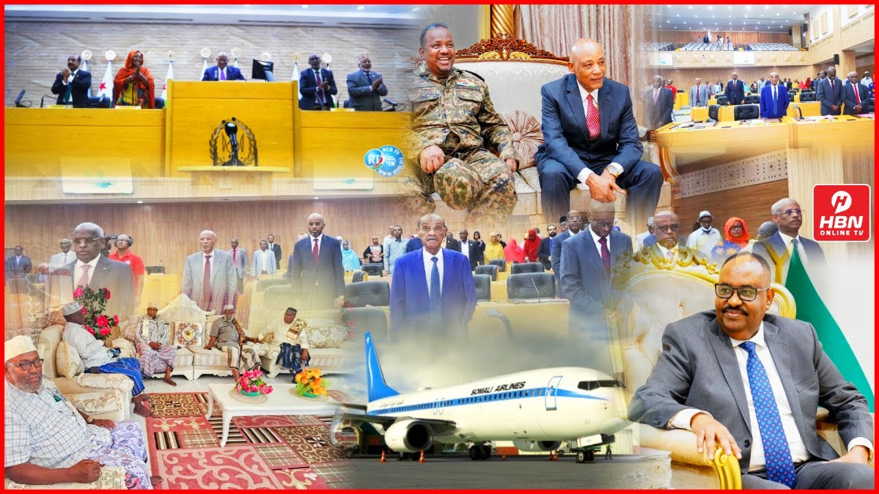 ISSIMADA PUNTLAND + SOMALI AIRLINES + QUNSULKA ITOOBIYA + JIBUUTI