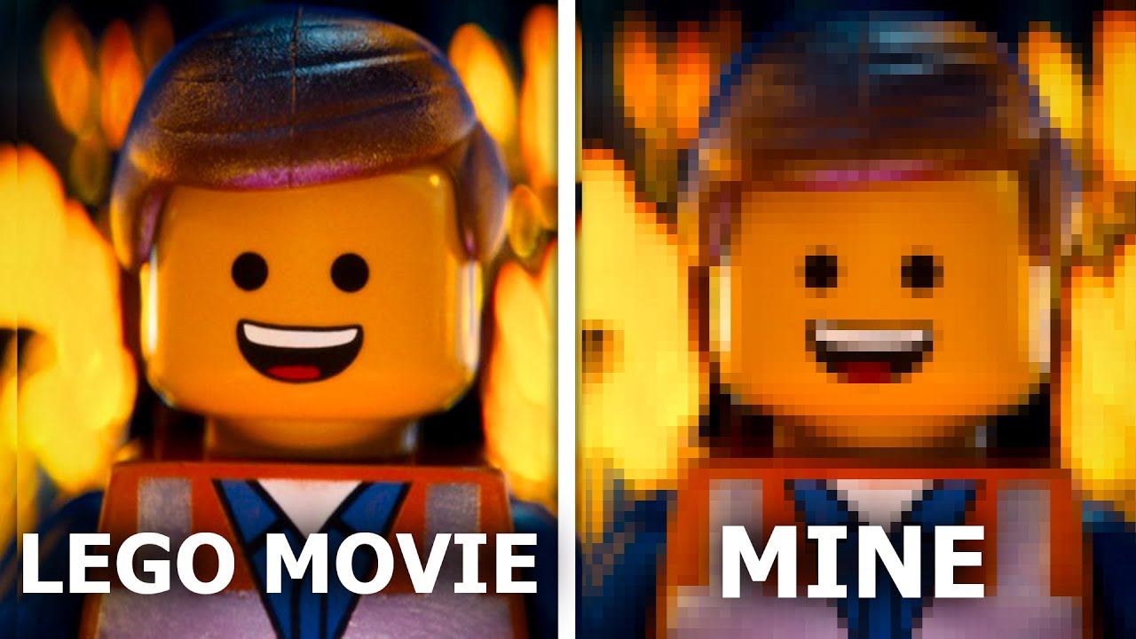 I recreated The Lego Movie with $0