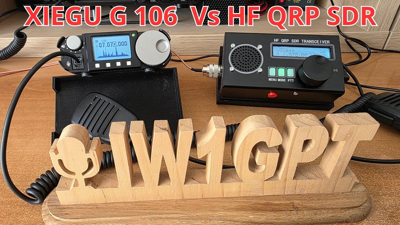 XIEGU G106 Vs HF SDR QRP