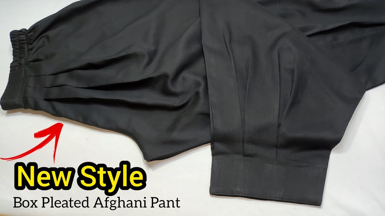 😎Trendy Afghani Salwar Design/ Pleated Salwar Design/Cutting and stitching