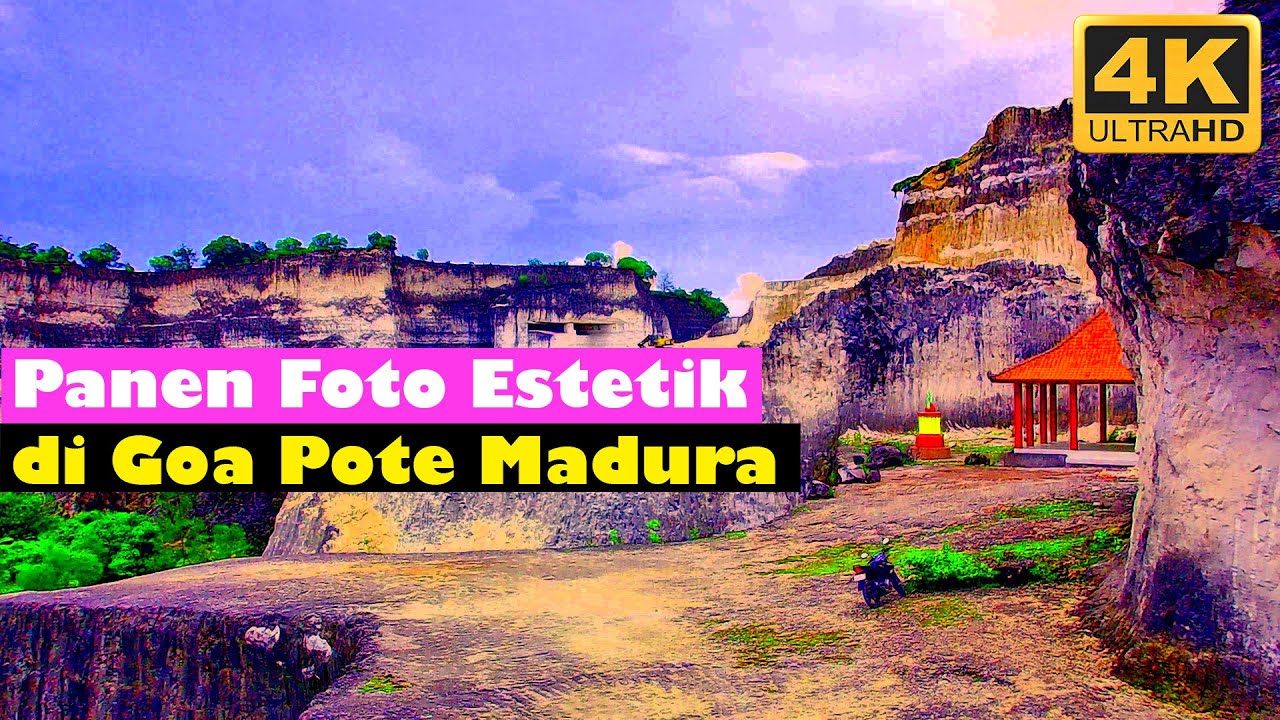 Goa Pote Bukit Jaddih Bangkalan Madura | Wisata Terdekat Nyebrang dari Jembatan Suramadu - #351