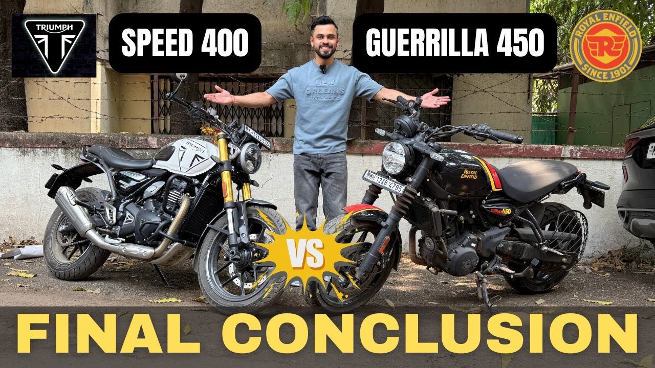 SPEED 400 MY25 vs GUERRILLA 450 | Full Detailed Comparison