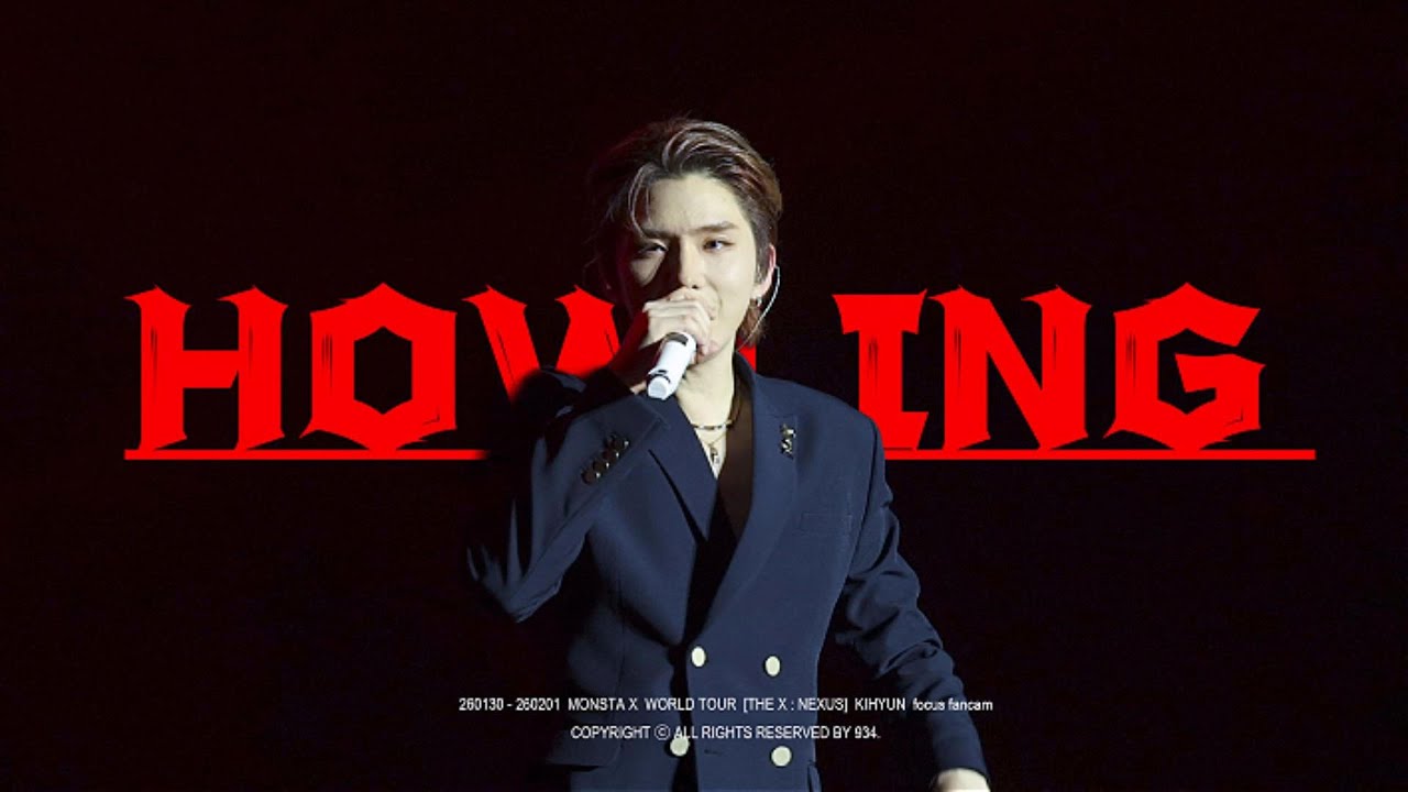 [4K] 260130 - 260201 THE X : NEXUS | 몬스타엑스 MONSTA X Howling | 기현 직캠 KIHYUN Focus fancam