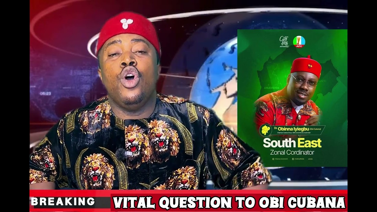 Vital Question to Obi cubana, concerning his position as coordinator south east