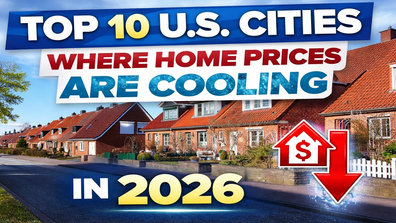 Top 10 US Cities Where Home Prices Are Cooling in 2026