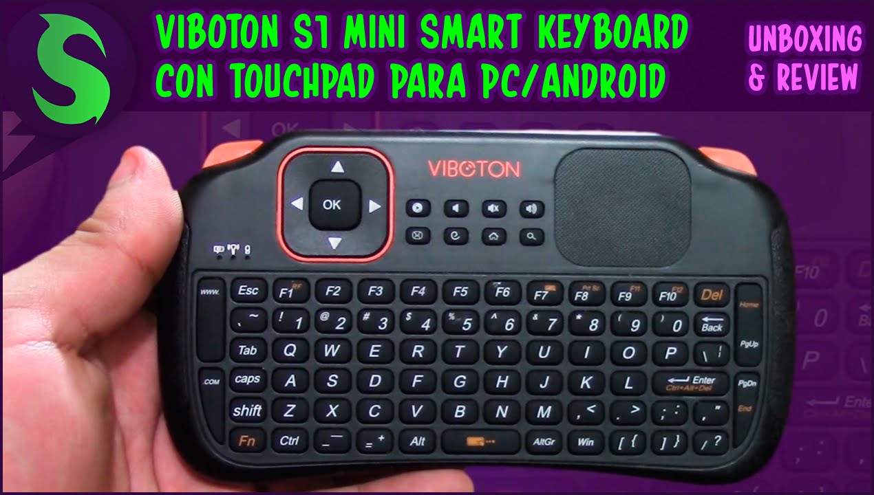 Viboton S1 mini - Teclado y Touchpad [PC/Android]