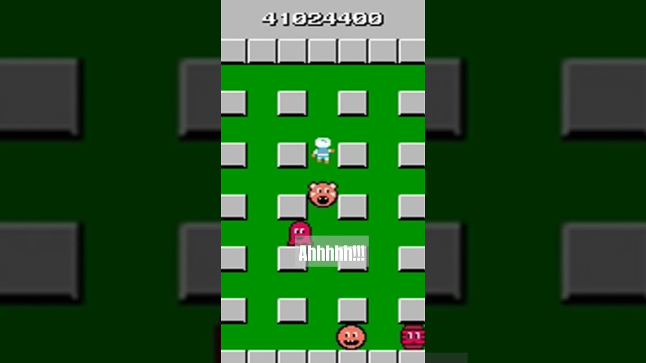 Bomberman (NES Game) || a dangerous situation ⚠️ #nesgames #nes #gaming #retrogaming