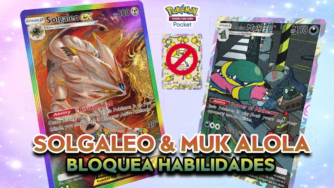 ¡El mejor SOPORTE para SOLGALEO EX| Nueva variante de Giratina Mimikyu | Pokémon TCG Pocket