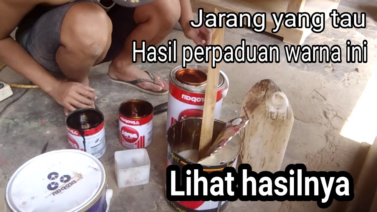 hasil perpaduan warna cocoa brown dan salak brown II wajib dicoba
