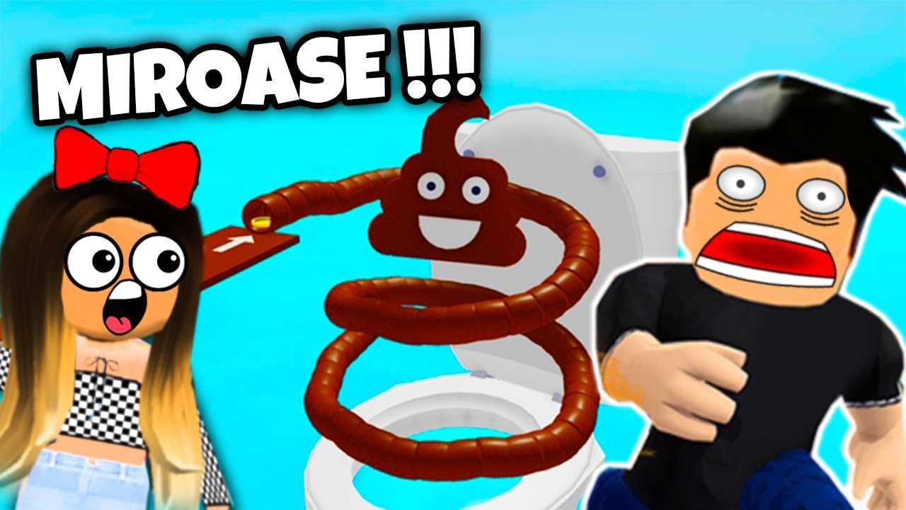 OBBY Din TOALETA ! Cine SCAPA De BALEGARET ?