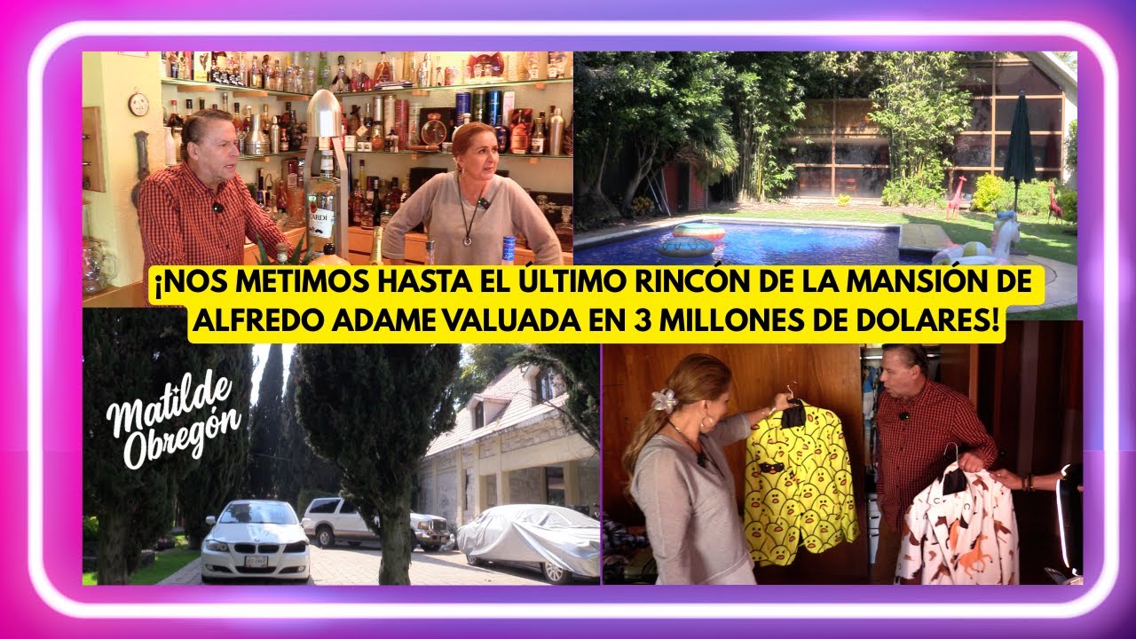 ¡ALFREDO ADAME nos revela la FÓRMULA para hacerse MILLONARIO! / Entrevista con Matilde Obregón.