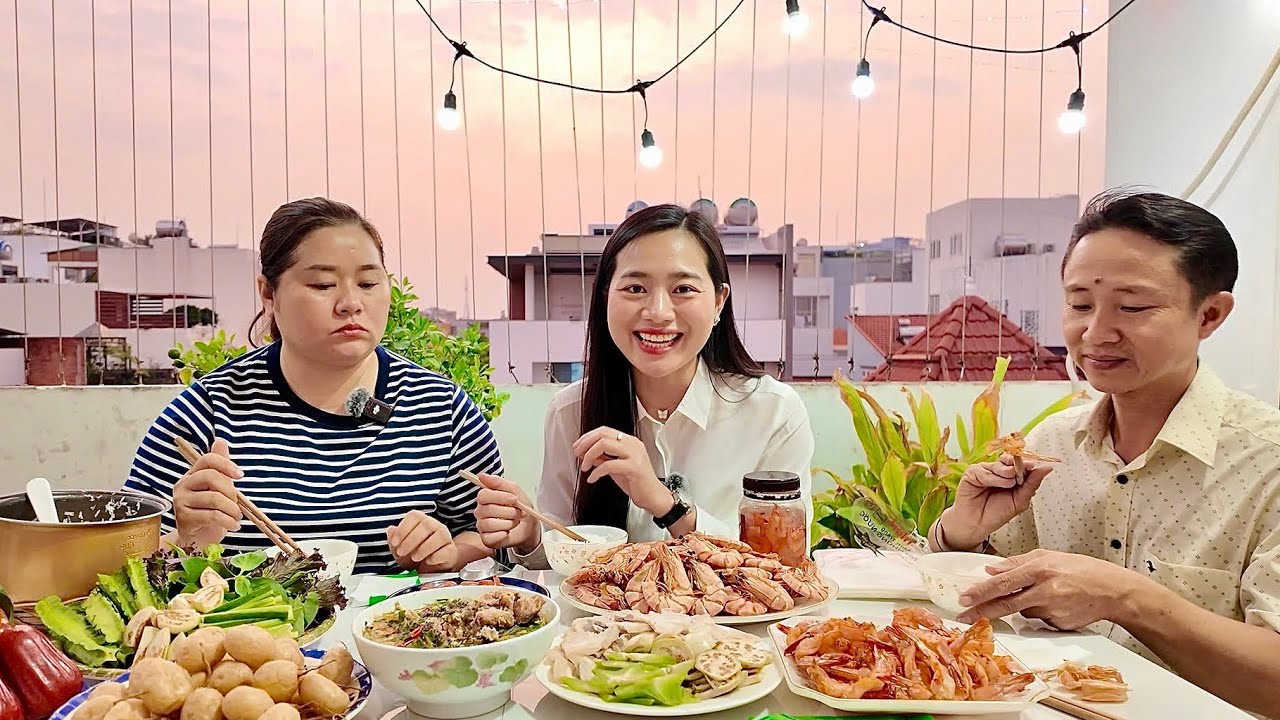 Hao Cơm Với Món Mắm Cá Sửu Chưng Thịt Ba Rọi | ÁNH KUA