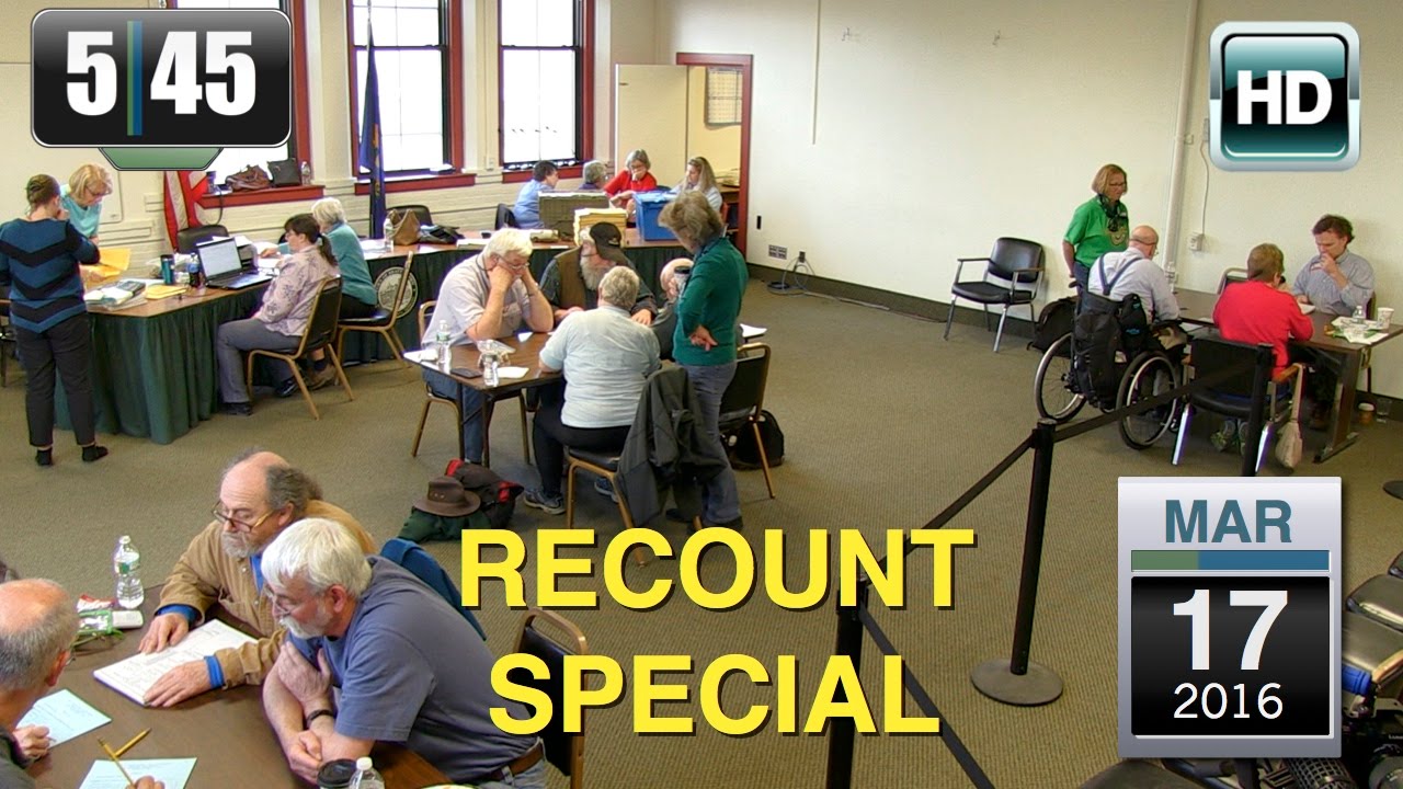 Second Recount gives DeGray one vote win! 5:45 Live Special: 3/17/16
