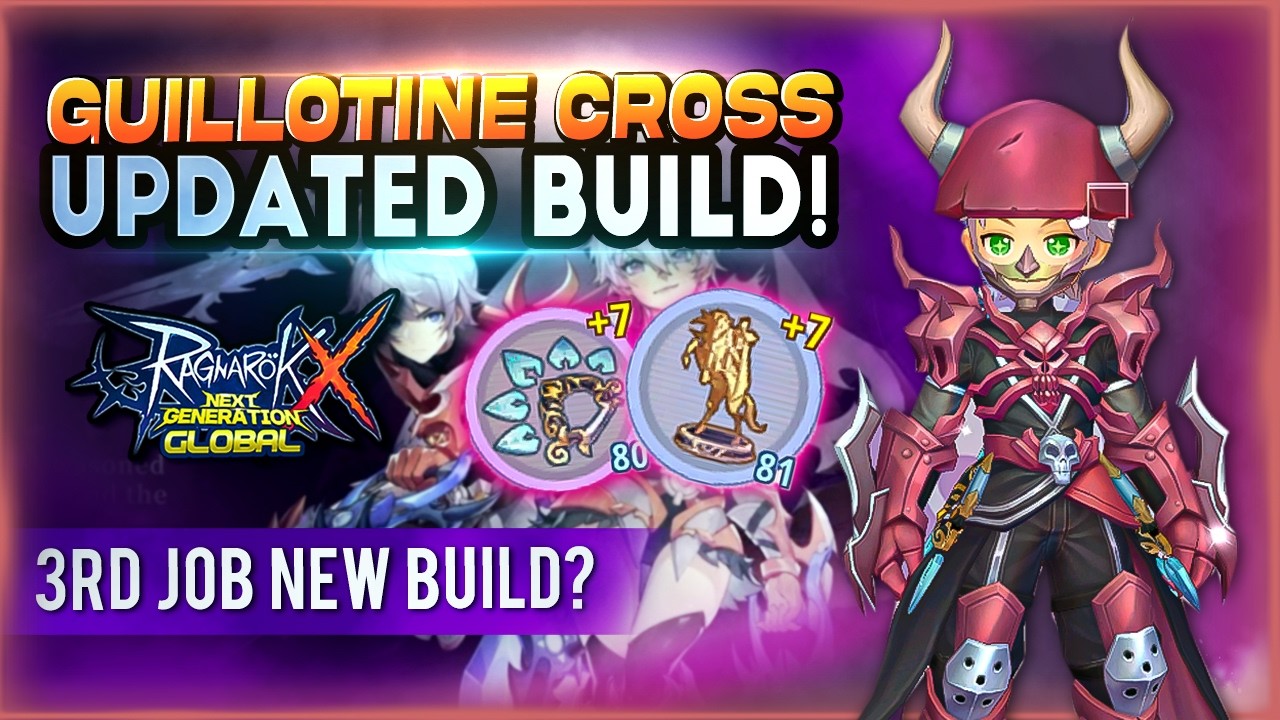 [ROX Global] Guillotine Cross Katar Updated Build | GX New Meta? | 3rd Job