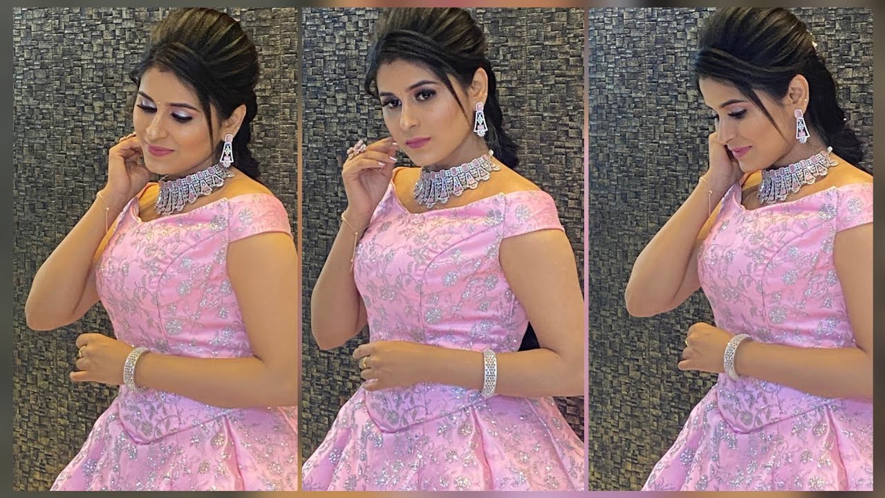 COOK with KOMALI Rithika HD look Makeover By Priyadarshi make-up artist