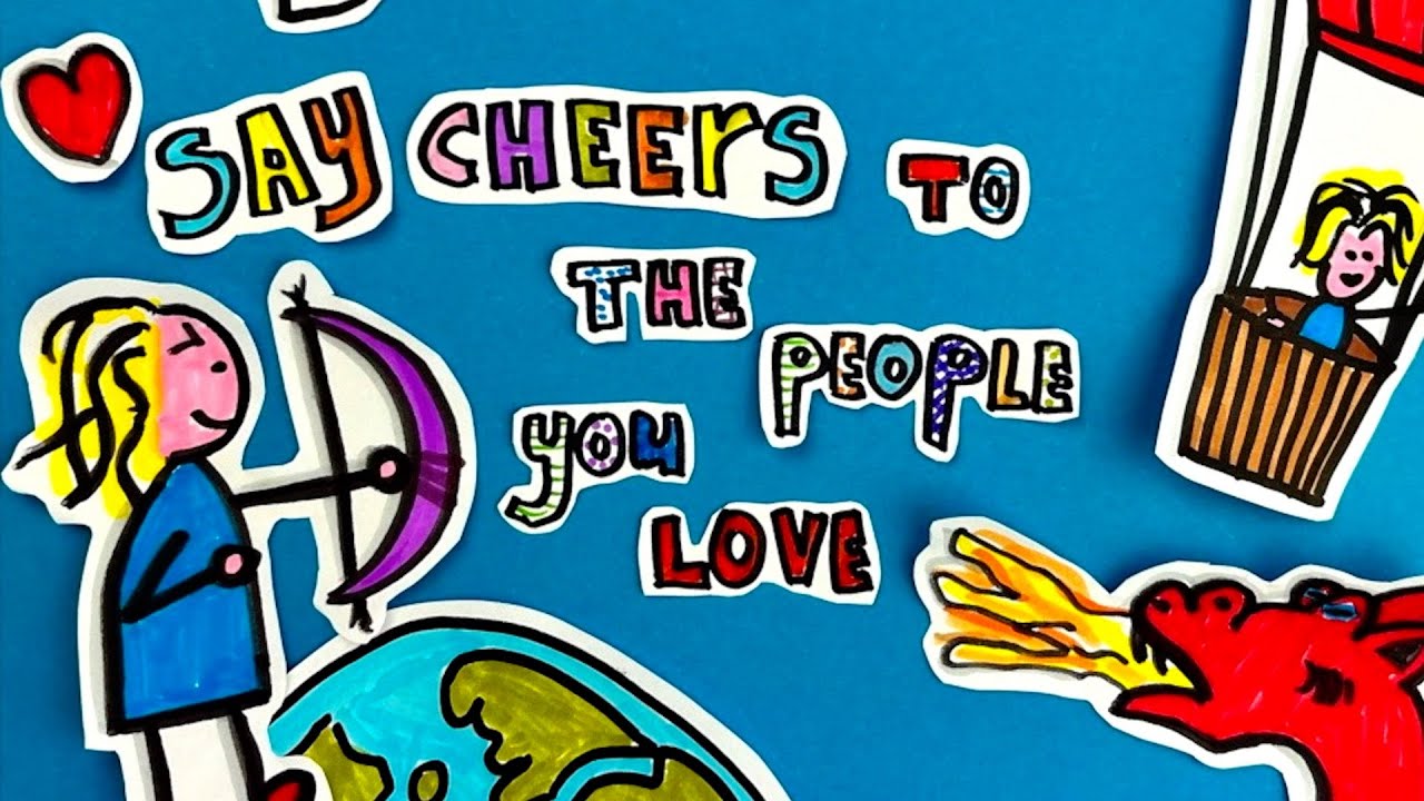Bastian Steven - Say Cheers To The People You Love (Official Stopmotion Music Video)