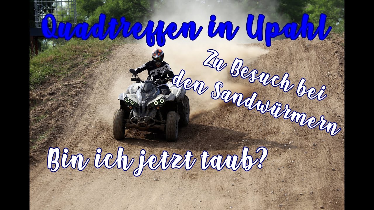 Quadtreffen der Sandwürmer - Bin ich jetzt taub?  || CAN-AM OUTLANDER 650 & Quadgirl