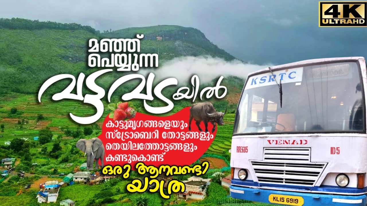 മഞ്ഞ് പെയ്യുന്ന വട്ടവടയിലേക്ക് ഒരു ആനവണ്ടി യാത്ര | Vattavada KSRTC Trip Via Mattupetty Top Station