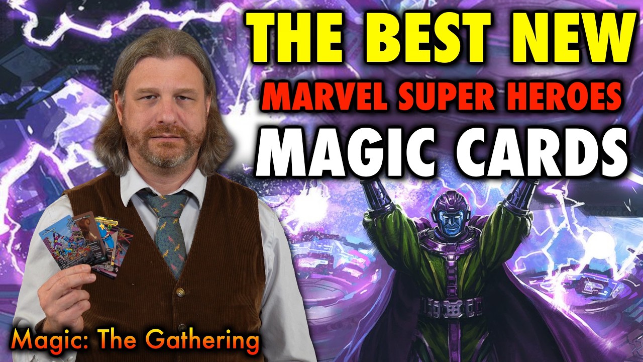 Топ-5 лучших новых карт Magic: The Gathering по мотивам супергероев Marvel | Modern | Pauper | St...