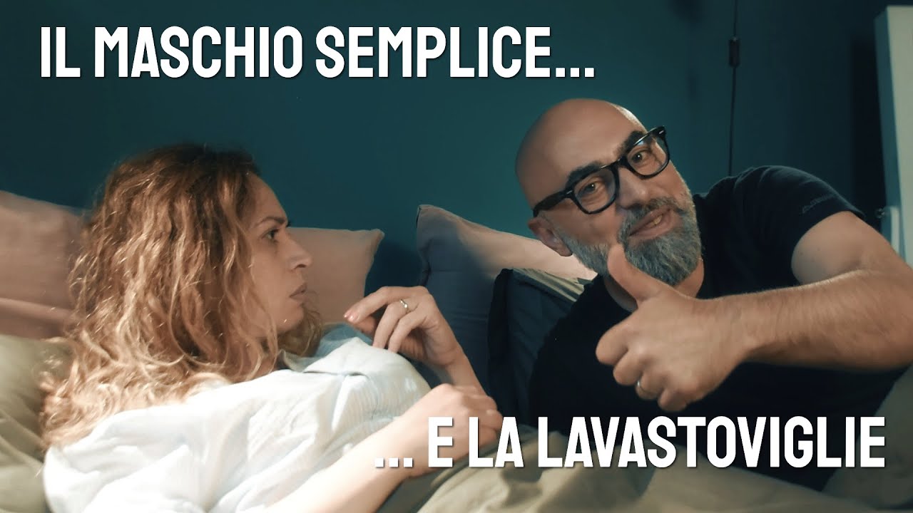 Il maschio semplice e la lavastoviglie