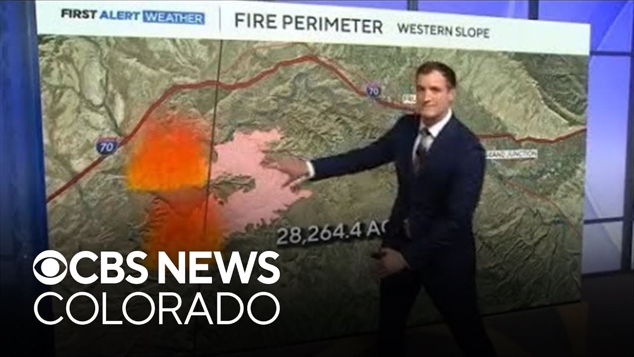 Two fires have merged on the Western Slope in Colorado