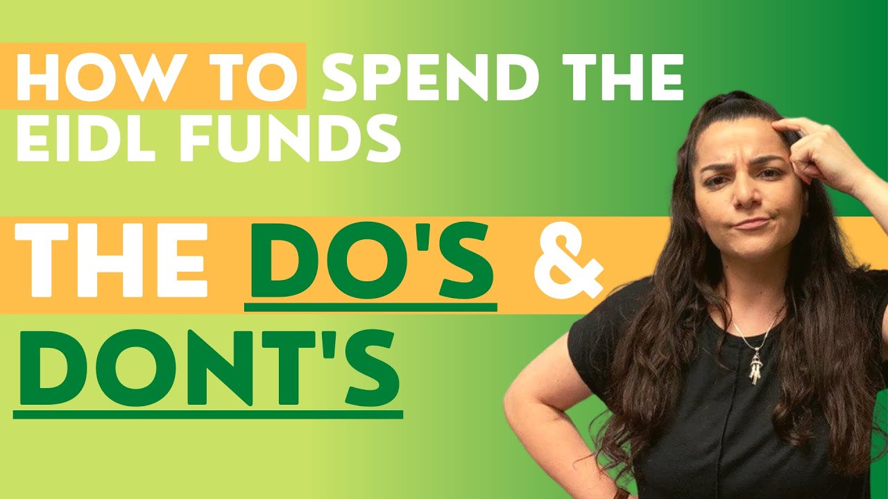 HOW TO SPEND YOUR EIDL FUNDS? // DO'S & DONT'S // HOW TO TRACK YOUR SPENDING?