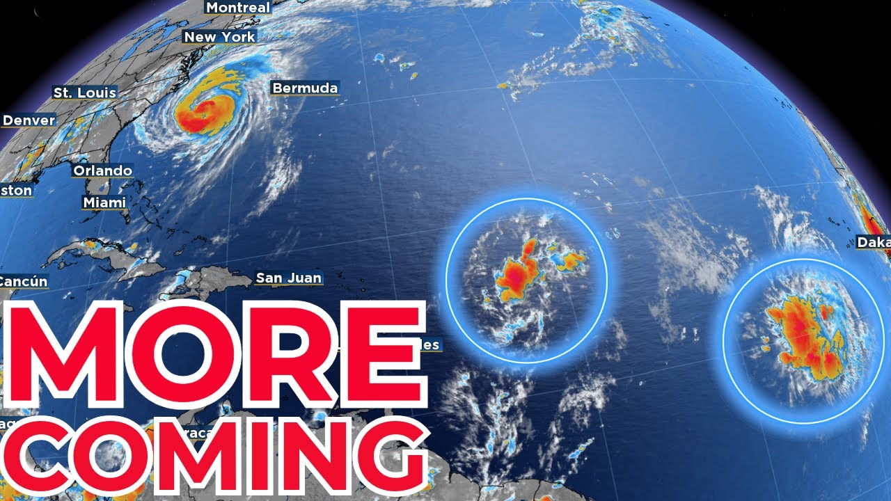 High Chance For Tropical Development Behind Hurricane Erin