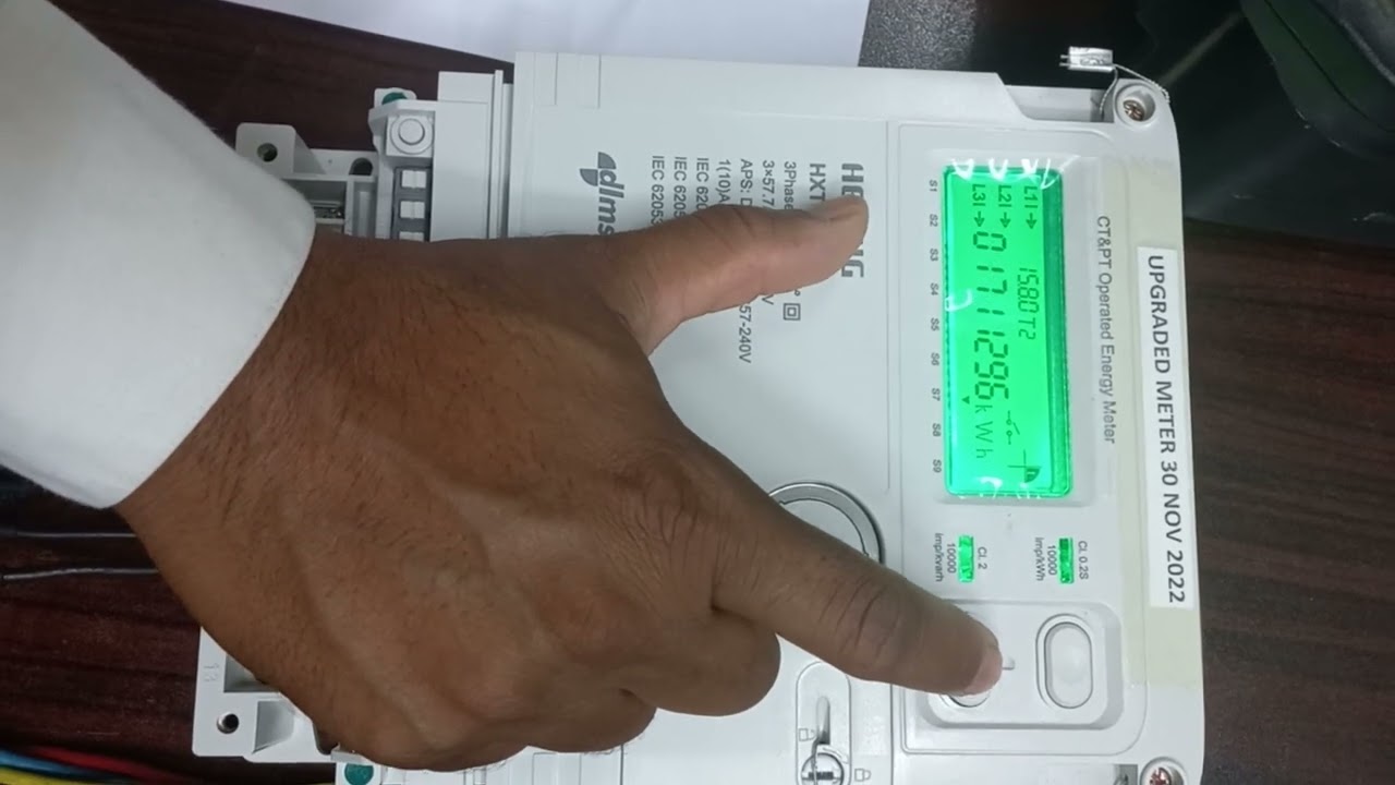 Testing of Hexing Energy Meter HXT-300 using PTE Applied Precision 2300
